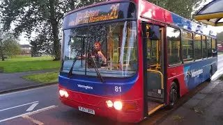 Warrington's Own Buses | VDL SB120 Wright Cadet | 81 (YJ57 BRX) | Route 20