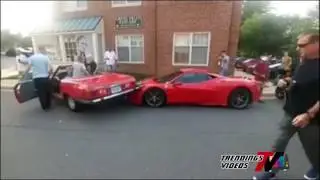 SUPER BAD DAY for this FERRARI OWNER