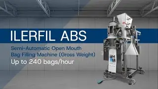 ILERFIL ABS: Semi-automatic powder bagging with control, hygiene, and profitability