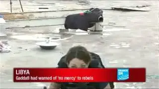 Libya : Gaddafi had warned of 'no mercy' to rebels