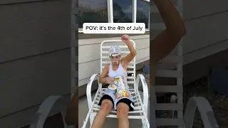 POV: it&rsquo;s the 4th of July 😂