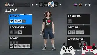 Skate 4: как кататься на доске, цвет сцепления и подвески