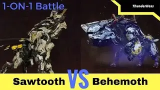 Horizon Zero Dawn - Sawtooth VS Behemoth (Horizon Fight Club #9)