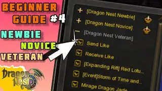 Dragon Nest SEA - PANDUAN UNTUK BEGINNER GUIDE LEVEL 99 NEWBIE, NOVICE, DAN VETERAN 2024 ( OUTDATE )