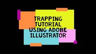 Trapping Tutorial using Adobe Illustrator | Prepress