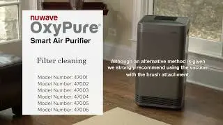 How To Clean Your NuWave OxyPure Filters