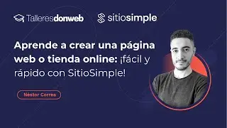 Crea una p&aacute;gina web o tienda online: &iexcl;f&aacute;cil y r&aacute;pido con SitioSimple!