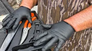 Обзор нитриловых перчаток TitanFlex 6-Mil | Прочные чёрные одноразовые перчатки для приготовления...
