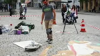 StreetArtig International   Frankenstein 3D