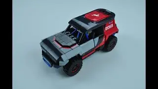 Stop Motion Build of Lego Ford Bronco R (76905)