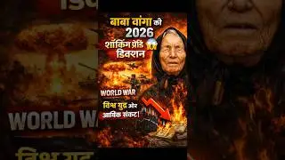 Baba Vanga ki 2026 Shocking Prediction 😱 | World War & Economic Crash?