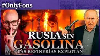 PUTIN SE QUEDA SIN GASOLINA: Ucrania destruye las refiner&iacute;as rusas - @SoloFonseca