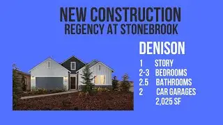Regency at Stonebrook: DENISON | NEW CONSTRUCTION | 1 Story | 2-3 Bedrooms | 2,025 SF | Sparks, NV