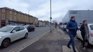 Walking around South Wimbledon, South Park Road, Merton Road, Lockdown, 2021 London Tour 4K