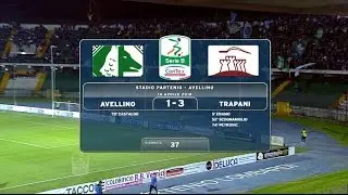 Highlights Avellino-Trapani 1-3, 37^ giornata SerieB 19.04.16 ©TrapaniCalcio.it