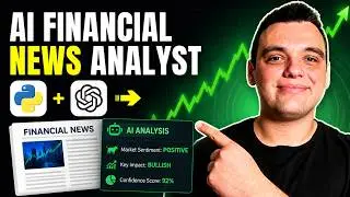 I Built an AI Financial Analyst in Python to Analyze Stock News (Step-by-Step)