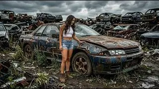 ASMR Car Restoration | Full Rebuild of Nissan Skyline 1991 From Abandoned Condition to NEW