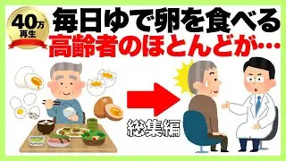 【聞き流し】驚くべき卵の健康雑学「実は、毎日卵を食べる高齢者のほとんどが…」/長生き/聞き流し雑学/健康寿命/生活習慣病/筋力低下