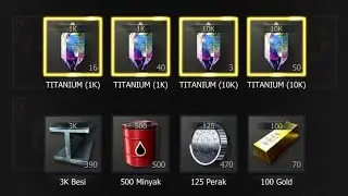 OPEN BOX ASG 40 SEHARI DAPAT 500K+ TITANIUM. GUNSHIP BATTLE CRYPTO CONFLICT