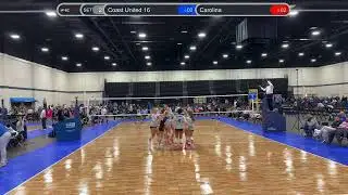 Silver Medal Coast United 16 vs Carolina Vibe 18 - New Bern NC