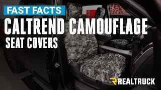 CalTrend Camouflage Seat Covers Fast Facts on a 2020 Ram 2500 Crew Cab