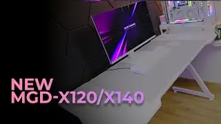 MGD-X120 & MGD-X140 Gaming Desk : The Ultimate Gaming Experience | Mars Gaming