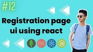 Registration page ui using react || Registration page in reactjs