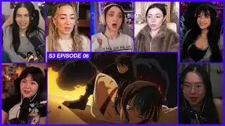 [GIRLS REACT] Megumi and Panda vs Kirara | JJK Season 3 Ep 6 Girl Reaction Mashup