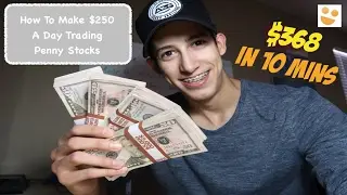 Making +$250 A Day Trading Penny Stocks: How To Trade: $ZSAN | Episode 34