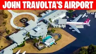 John Travolta Shows Off His Insane Airport Mansion 😳