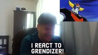 Reacting to Grendizer Anime In ARABIC!