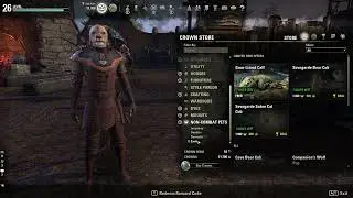 ESO FREE GIFT FROM THE CROWN STORE FOLLOWING THE FIRESONG DLC PATCH UPDATE