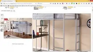 Dorel Home Products Abode Full Size Loft Bed - Silver Review