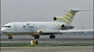 Air Class Boeing 727-214F CX-CAR takeoff at Santiago de Chile Airport (SCL/SCEL)