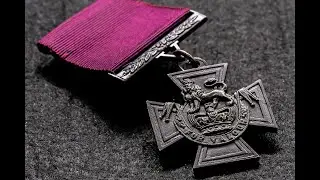 Rare footage of a live auction of a Victoria Cross