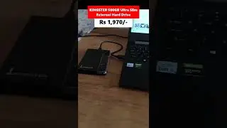 KINGSTER 500GB Ultra Slim External Hard Drive
