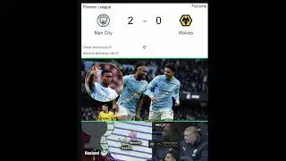 man city kalahkan wolves 2-0 #mancity #premierleague #football #videoshorts #infobola #messi #cr7