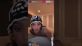 DOJA CAT creates a Taco Bell jingle on Instagram Live 3/8/22