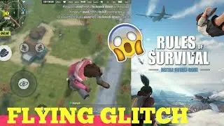 FLYING GLITCH ! RULES OF SURVIVAL