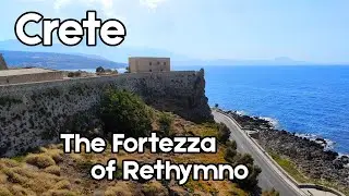 The Fortezza fortress of Rethymno - Crete, Greece | 4K