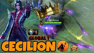 Cecilion Global 1 | Cecilion Best Build | By D3LiAmca | Cecilion Mobile Legends - MLBB