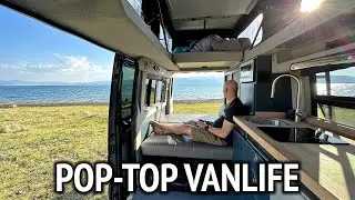 72 Hours in a Pop-Up Sprinter Camper Conversion by Field Van