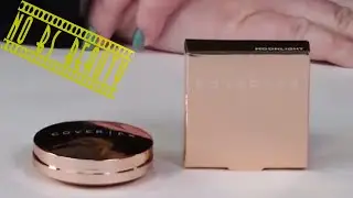 Cover FX Mini Perfect Light Highlighting Powder in Moonlight Review and Swatches