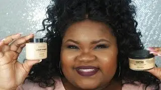 Makeup Revolution Banana Powder vs Sacha Buttercup Setting Powder