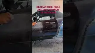 Mk1 Miata Mx5 rear arch and sill repair with a full respray on the way!