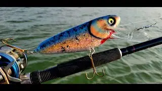 Lure Making!!  Making the Fat Shad Muskie Bait
