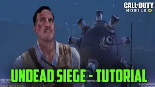 Undead Siege Tutorial - How To Play Undead Siege Call Of Duty Mobile || Cod Mobile New Zombie Mode