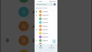 How to show all contact in Oneplus 10T , contact setting in Oneplus 10T , sim card contact in