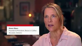 2017 DesignThinker of the Year Award &ndash; Diana Olsen, CEO of Balzac's Coffee Roasters