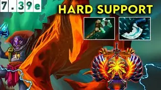 Lion Immortal Hard Support Insane support - Dota 2 Patch 7.39e Pro Pub Gameplay #4